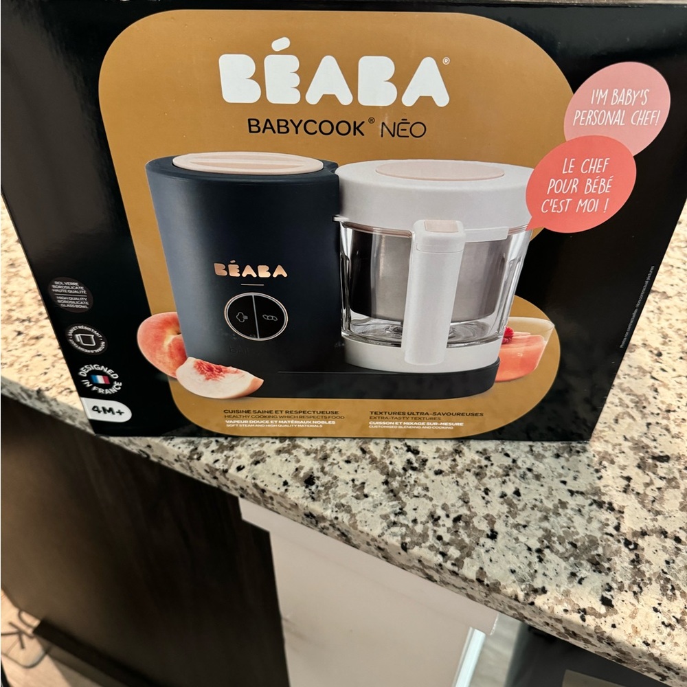 BRAND NEW BEABA babycook Neo:  color Midnight